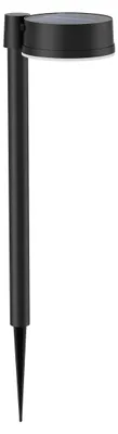 Produktbild von Philips Vynce Sockel-/Wegeleuchte, 1,5 W, Außensockel-/Pfostenbeleuchtung, Schwarz, Kunststoff, IP44, Terrasse, Garten, III