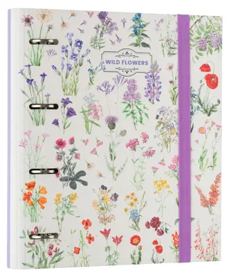 Produktbild von Grupo Erik Wild Flowers Ringordner A4 4 Ringe Premium
