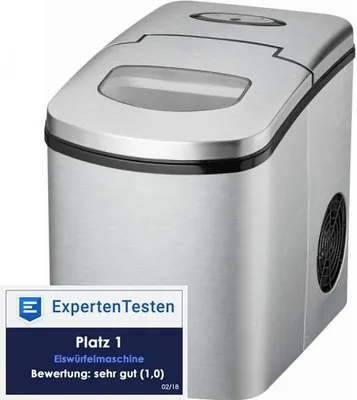 Produktbild von Syntrox Digitaler Edelstahl Eiswürfelbereiter Eiswürfelmaschine