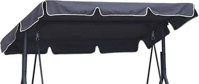 Immagine prodotto di Tettuccio parasole - Tettuccio parasole per sedia a dondolo, sdraio da giardino, tettuccio universale, idrorepellente e con protezione UV