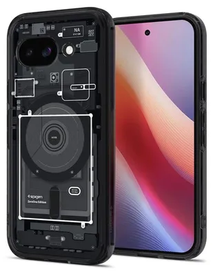 Obrázok produktu pre Spigen Ultra Hybrid Zero One (MagFit), Ochranný obal, Google, Pixel 9a, 16 cm (6.3"), Čierna