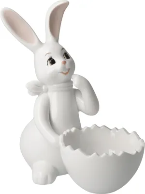 Produktbild von Goebel Hase mit Schale Snow White - Cute Girl Figur