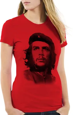 Produktbild von style3 Cuba Liberta Damen T-Shirt kuba revolutionär revolution, Farbe:Rot, Größe:XS