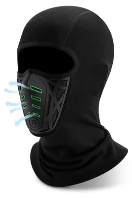 Obrázek produktu pro Balaclava – maska na obličej – teplá a prodyšná – černá