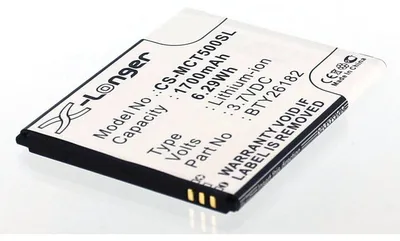 Produktbild von AGI 13276, 1700 mAh, Navigator/Tragbarer mobiler Computer/Mobiltelefon, Lithium-Ion, 7 cm, 6 cm, 5 mm
