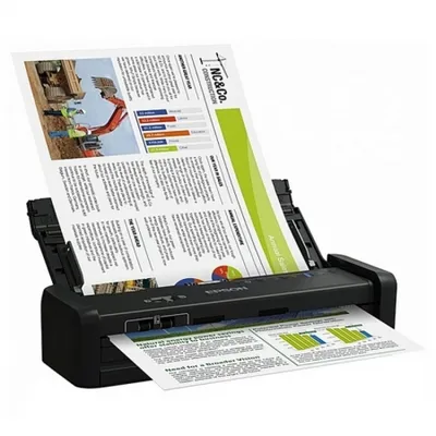 Produktbild von Tragbarer Scanner Epson DS-360W 1200 dpi USB 3.0 Schwarz