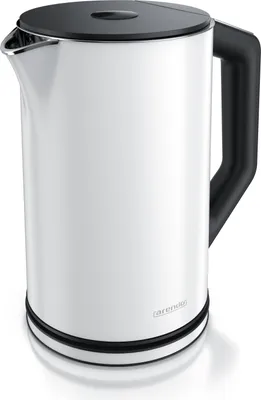 Produktbild von Arendo Wasserkocher, 1,5 l, 2200 W, Edelstahl, Doppelwand, Temperatureinstellung 40° - 100 °C mit Anzeige,