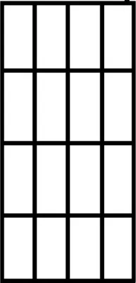 Produktbild von "SALE 2026"Duschabtrennungen - Transparent Duschwand für Walk-in Dusche Klares Sicherheitsglas 118x190cm Stabli Möbel6054644