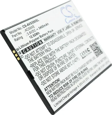 Produktbild von Akku passend für den Archos 59 Xenon Akku AC59XE 3400mAh