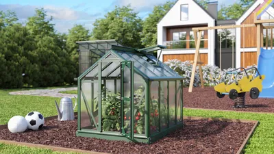 Produktbild von Vitavia Minigewächshaus Merlin HKP 4mm, smaragd