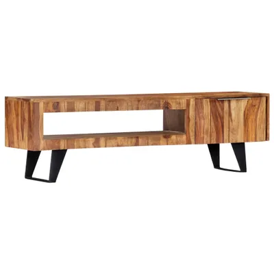Produktbild von TV-Schrank 140×30×40 cm Massivholz Akazie