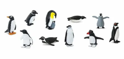 Produktbild von Safari 683404 Pinguine Toob Mini Spielfiguren - Set