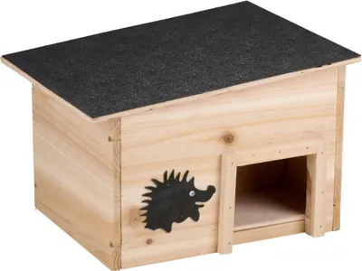 Produktbild von Lifetime Garden Domeček pro ježky dřevo100% - Domeček pro ježky - Domeček pro morčata - Dřevo