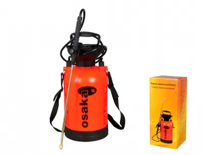 Zdjęcie produktu dla Nohel Opryskiwacz ogrodowy OSAKA Ramię ciśnieniowe Mosiężna Lanca Spryskująca 36cm 5l