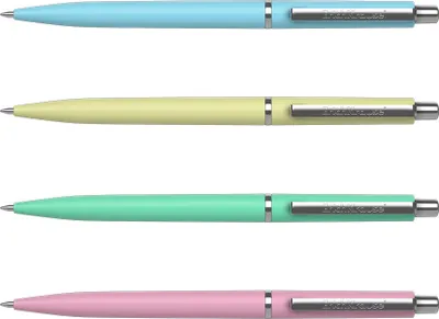 Produktbild von Druckkugelschreiber Smart Pastel 0,35mm 12er Set Blau