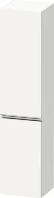 Image de Duravit Sivida armoire haute, poignée profilée chromée, charnières à droite, 2 portes, 400x374x1440mm, SV1370R10180000