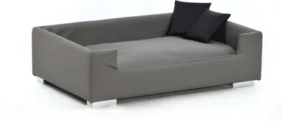 Produktbild von Silvio Design Hundesofa Candy Grau, Schwarz, 21915102