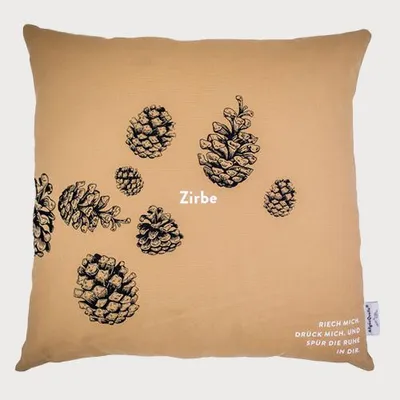Produktbild von Bio Zirbenkissen 500g Bio Duftkissen Zirbenholzkissen Zirbenspäne naturrein und biologisch