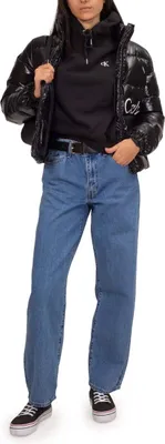 Immagine prodotto di CALVIN KLEIN JEANS - Felpa donna con cappuccio e logo - Taglia S