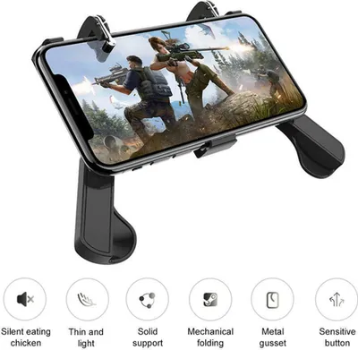 Obrázek produktu pro Mobilní Gamepad Controller Telefon Triggers Joystick pro IPhone Android černá