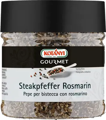 Image de Kotanyi poivre de bœuf au romarin pour viande rouge 260g