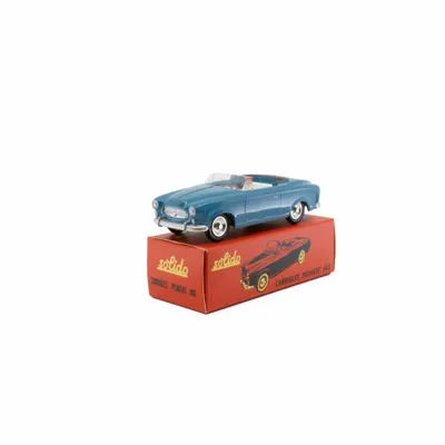 Produktbild von Solido Peugeot 403 Cabrio, Modellauto, Modell Auto, Miniaturauto, Miniatur, Maßstab 1:43, Blau, 421436610
