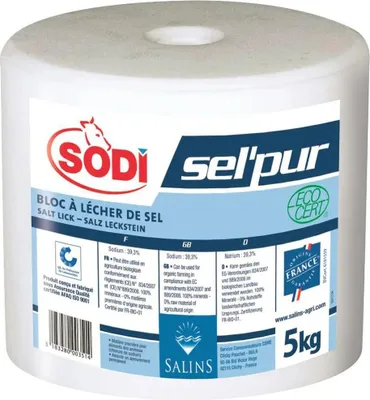 Immagine prodotto di Blocco dida leccare da 5 kg – Apporto essenziale di minerali - Sitram