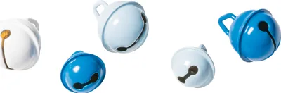 Produktbild von KNORR PRANDELL 218608034 Glöckchen-Mix Ø 11 15 mm Metall blau