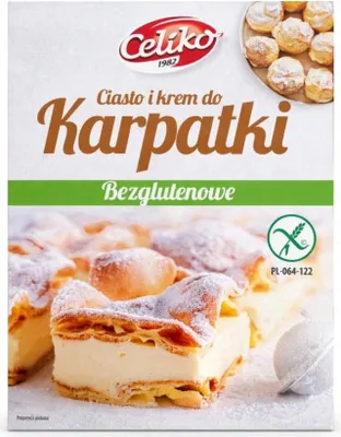 MIESZANKA NA KARPATKĘ BEZGLUTENOWA 300 g - CELIKO