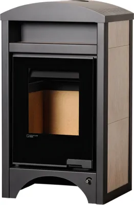 Image de HS FLAMINGO poêle-cheminée AQUAFLAM VARIO BARMA 11/7 kW - Chêne blanc