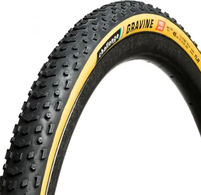 Zdjęcie produktu dla Challenge Open Gravine 260 Tpi Opona bezdętkowa 700c X 45 Opona szutrowa Golden 700C x 45 Golden 700C x 45