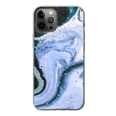 Produktbild von MuchoWow® Handyhülle Schutzhülle Hülle für iPhone 13 Pro Mineralien - Natursteine - Universum Silikon Softcase Handy Hülle - Handy-Tasche