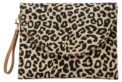 Produktbild von Tasche mit Leopardenmuster, 30 x 22 x 7 cm