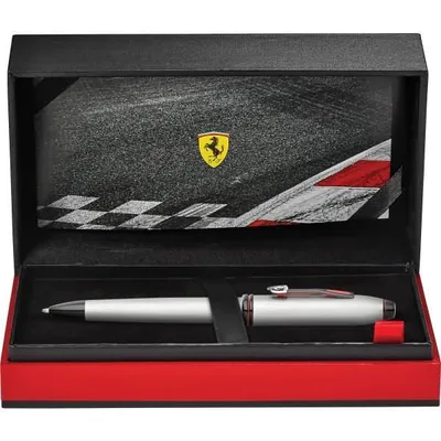 Produktbild von Cross Kugelschreiber Townsend Ferrari Chrom gebürstet Aluminium Grau