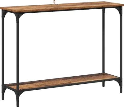Obrázok produktu pre vidaXL Konzolový stolík z regenerovaného dreva 101 x 30,5 x 75 cm materiál na báze dreva