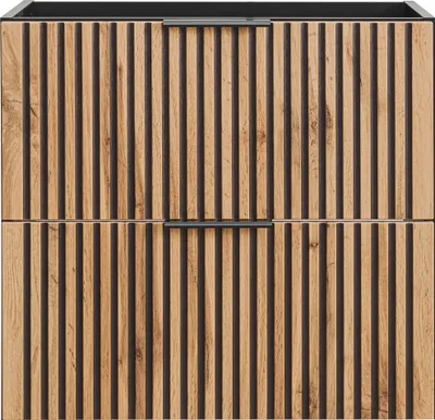 Produktbild von Waschtischschrank 57x60x46cm XILO BLACK WOTAN 82-60-D-2S