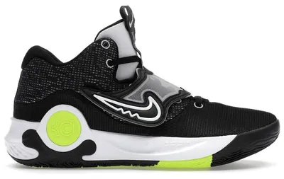 Zdjęcie produktu dla Nike KD Trey 5 X, kolor: czarny, żółty (Volt), biały - rozmiar EU 45.5