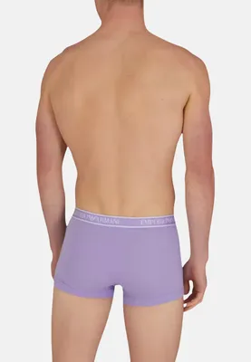 Obrázok produktu pre Pánske boxerky EMPORIO ARMANI, balenie po 3 kusoch, viditeľný gumový pás, elastická bavlna, č. EM000259 AF10779, XL, 95 % bavlna, 5 % Elastan