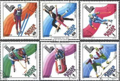 Produktbild von Briefmarken Ungarn 1979 Mi 3390A-3395A (kompl.Ausg.) postfrisch Olympische Winterspiele 1980, Lake Placid