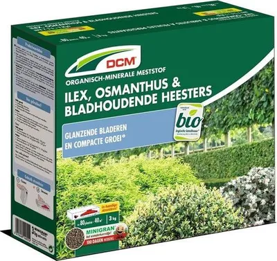 Produktbild von Dünger Ilex, Osmanthus & Blattsträucher 3 kg DCM - Dcm