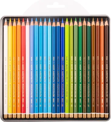Produktbild von Polycolor- Künstlerfarbstifte  24er Set "Landschaft" im Metalletui