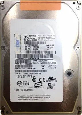 Immagine prodotto di Hitachi Hus153030vls300 Hdd 3,5" Sas Hard Disk Server 300gb 15k Rpm Disco