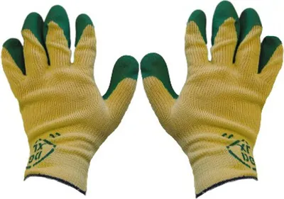 Produktbild von Arbeitshandschuhe - K015 Latex grün Größe 9 - Schutzhandschuhe