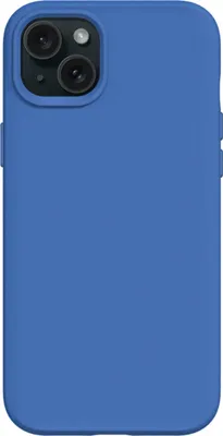 Immagine prodotto di cover per iPhone 15 Plus - Silicone - Custodia morbida RhinoShield, backcover - Blu