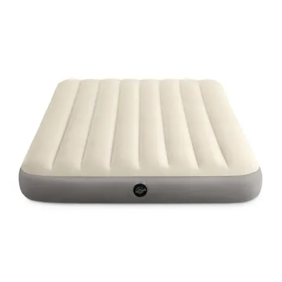 Produktbild von Intex Airbed - Doppelbett - 137 x 191 x 25 cm - Beige - Im Lieferumfang enthalten Pumpe en Reperaturset