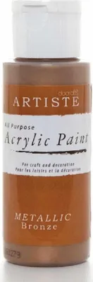 Zdjęcie produktu dla Farba akrylowa DOA 763105 59 ml - Metaliczny brąz