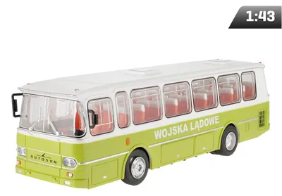 Produktbild von Modell im Maßstab 1:43: AUTOSAN H9-Bus der Landstreitkräfte, grün-weiß