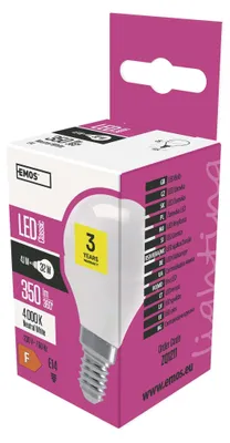 LED Lampe Classic Mini Globe / E14 / 4,1 W (32 W) / 350 lm / Neutralweiß