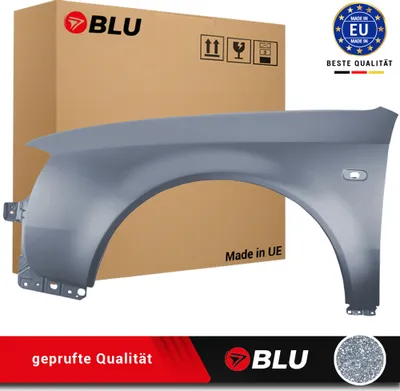 Image de BLU Aile Compatible avec Audi A6 C5 LY7L Gauche Silber AchatGrau | 1997-2001 | Avant | Peint| Prêt à Monter | Acier