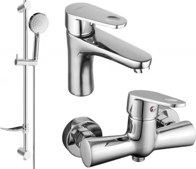 Produktbild von Mexen Kama DF75 Brausegarnitur, Chrom - 72504DF75-00
